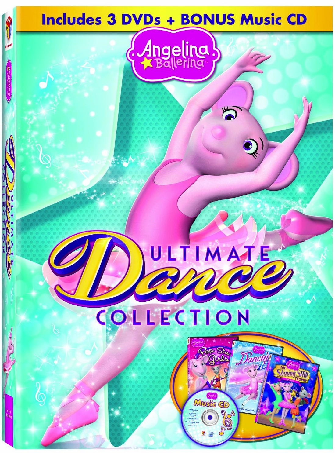 Hit Entertainment Angelina Ballerina Ultimage Dance Collection The Simple Moms