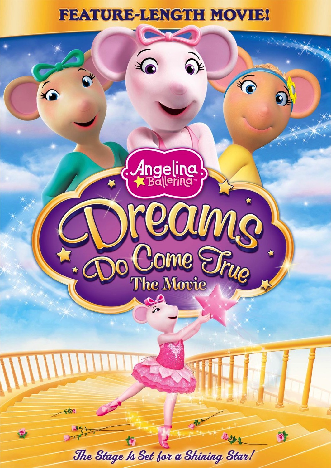 Angelina Ballerina Dreams Do Come True New To Dvd {giveaway} The Simple Moms