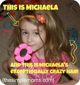 Michaela - crazy hair