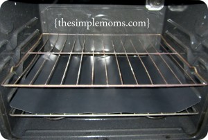 keeping my oven clean