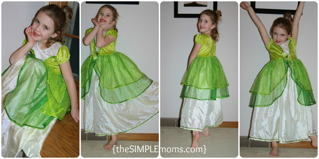 My Fancy Princess Tiana Costume Collage