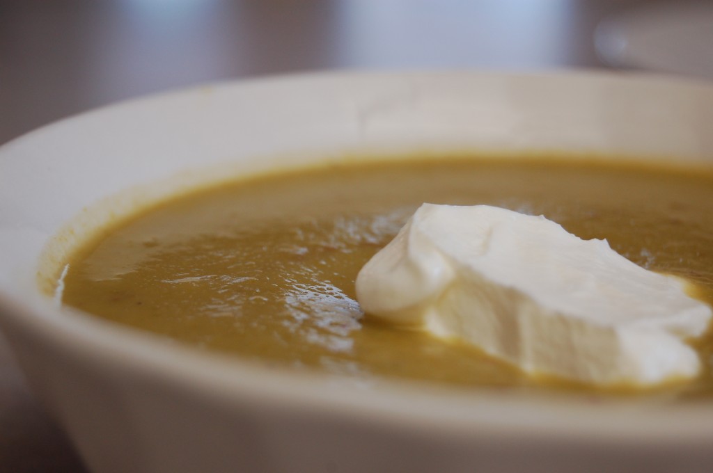 a simple real food recipe :: nourishing tradition’s asparagus soup :: asparagus season week!