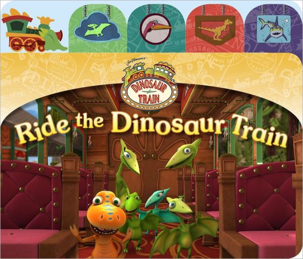 Ride Along the Dinosaur Train!  book