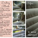 Easy and efficient cleaning of your blinds with a sock.