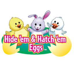 Hide Em Hatch Em Eggs Easter Basket Toy