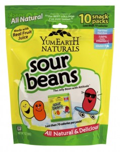 Sour Beans snack packs