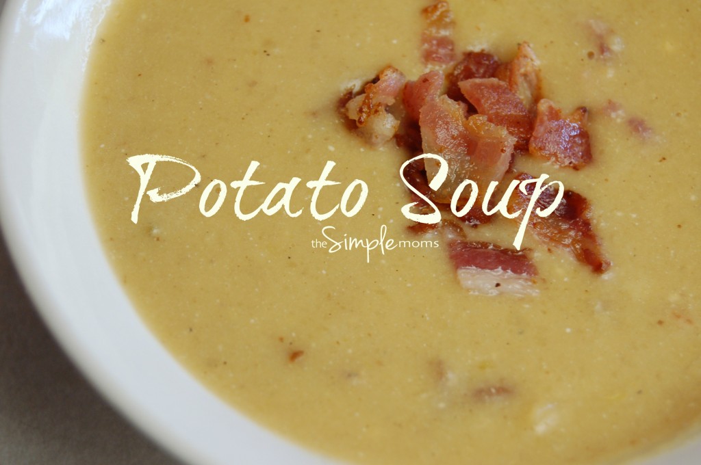 a simple real food recipe :: potato soup