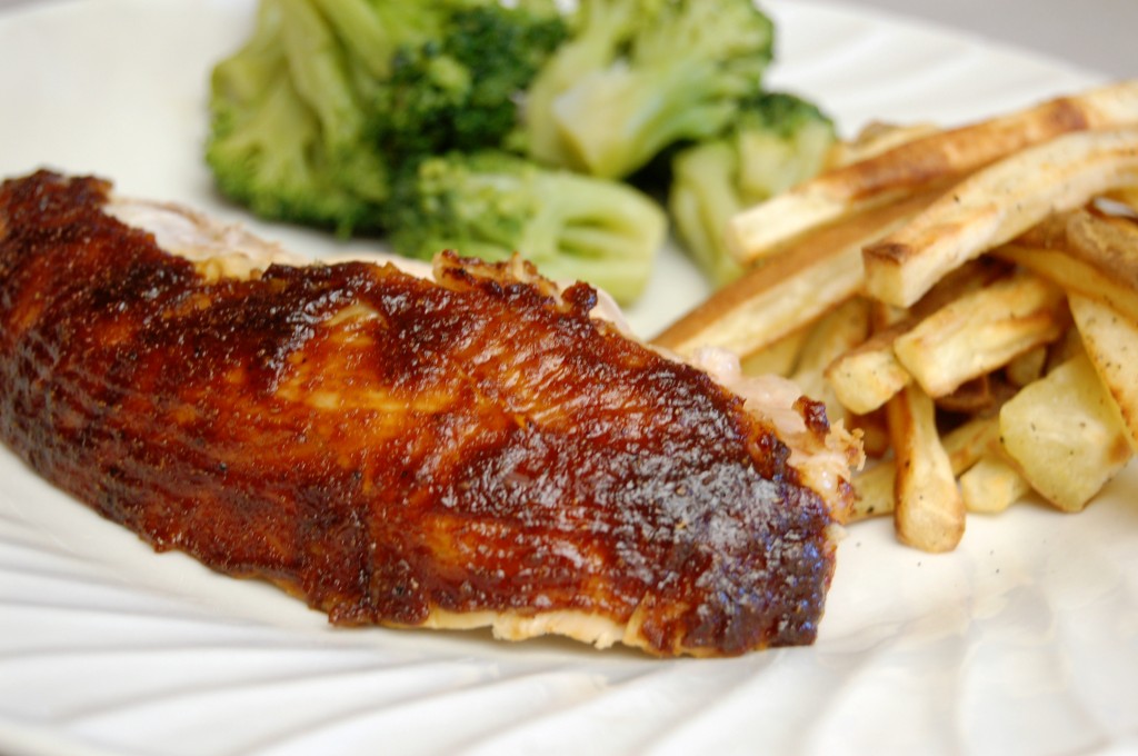 a simple real food recipe :: slow baked barbeque chicken