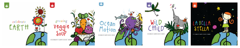 Recess Music Celebrate Earth CD cover Collage on the Simple Moms blog