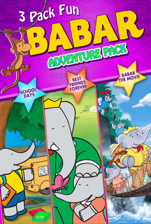 Babar Adventure Pack DVD