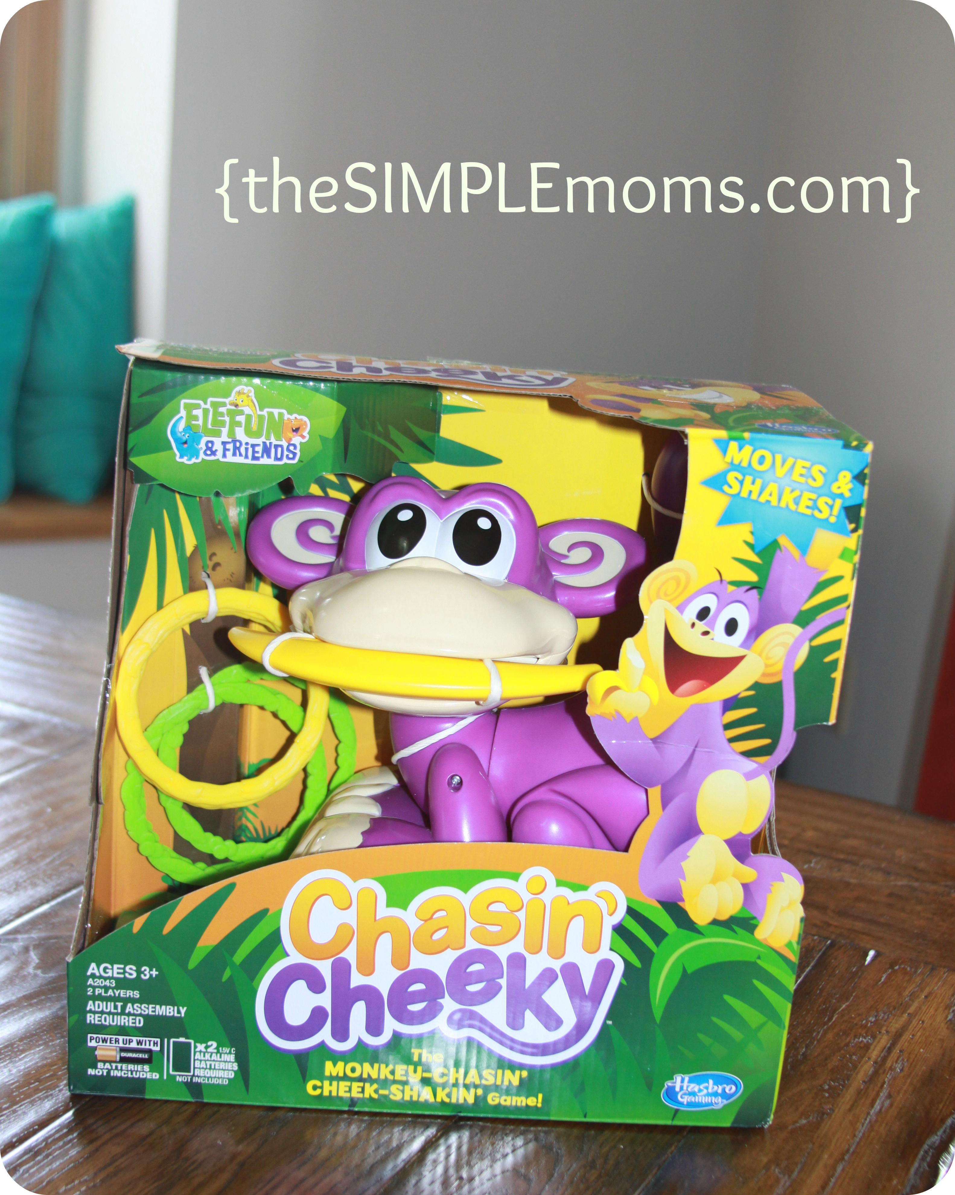 Hasbro's Elefun & Friends Chasin' Cheeky Game