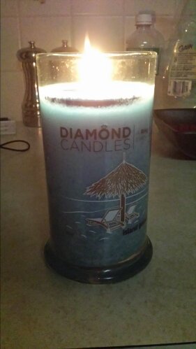 diamond candles