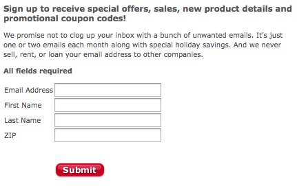 step2 email club sign up sheet
