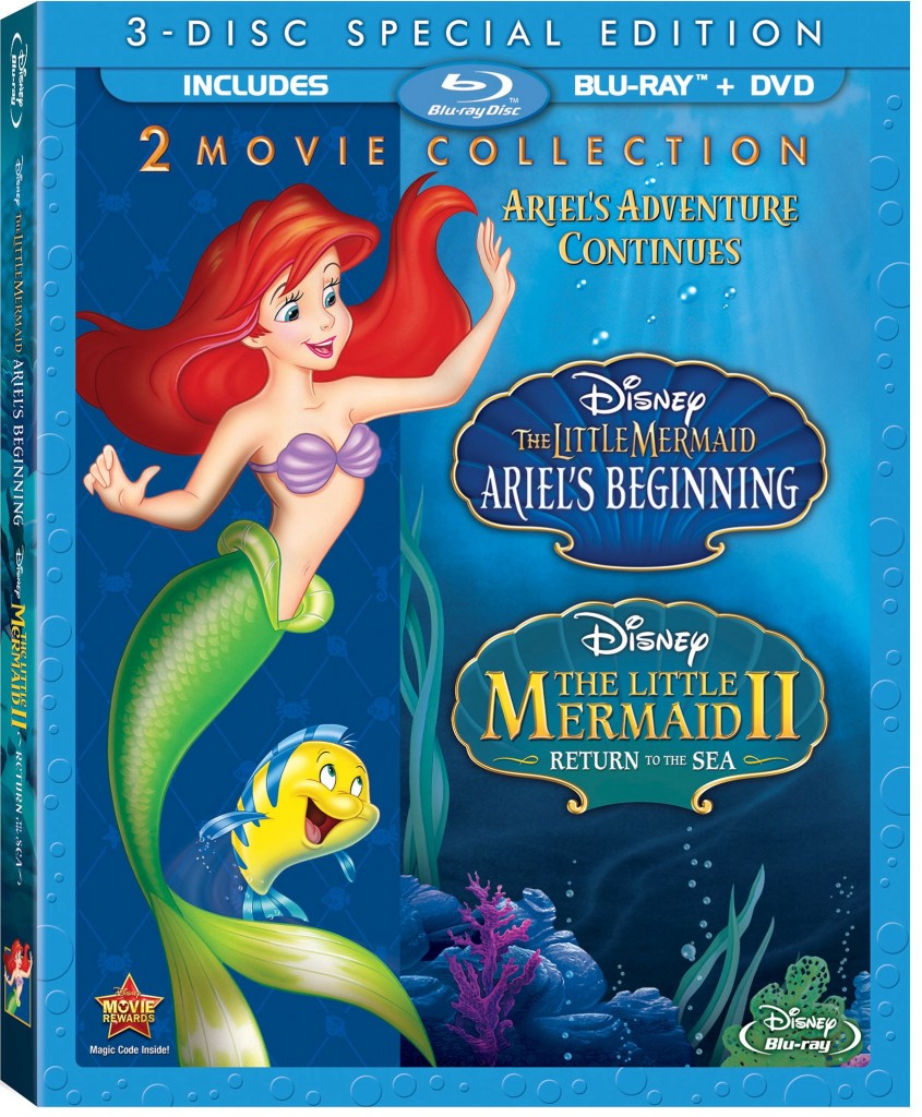 The Little Mermaid II & Ariel's Beginning Cover Art
