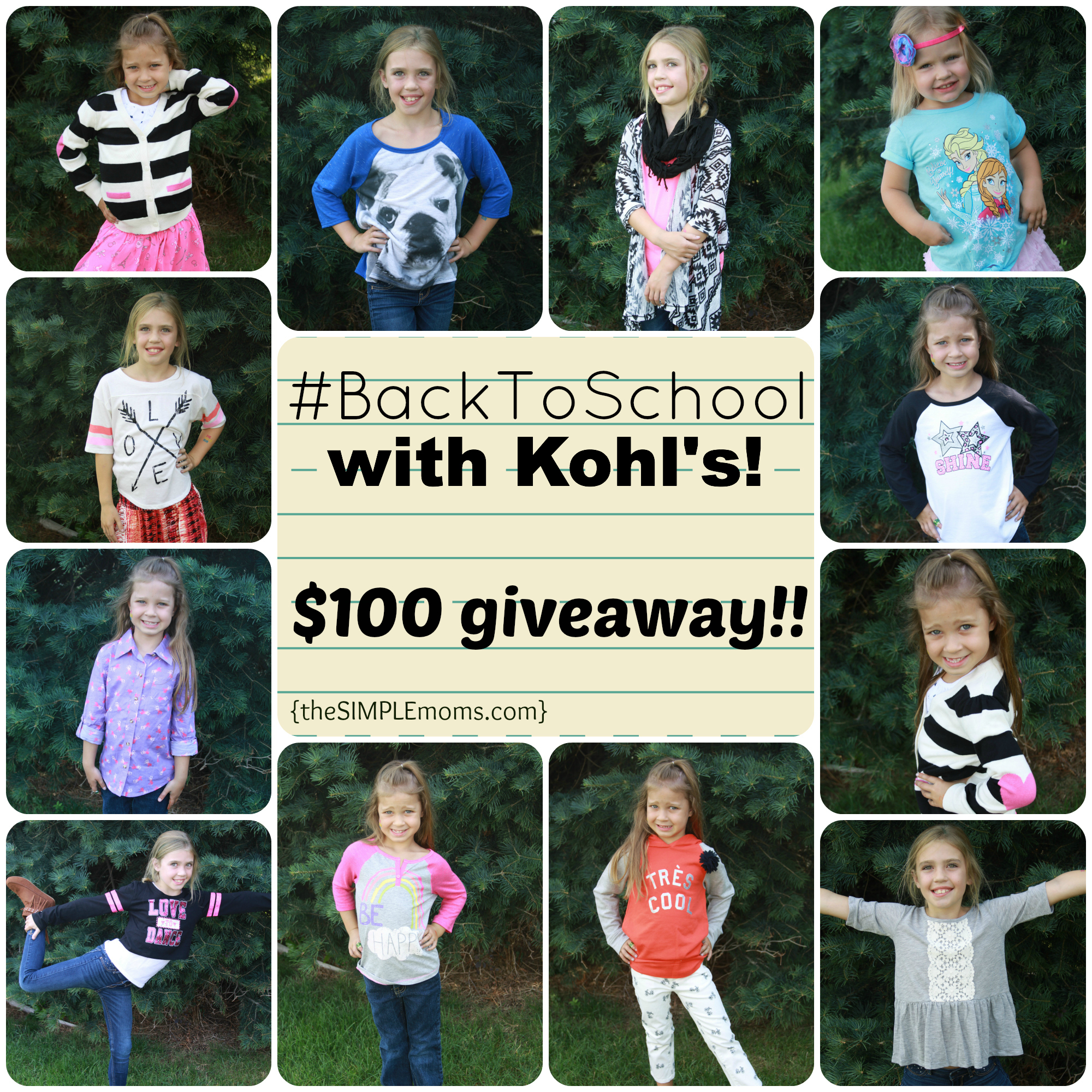 Back to School with Kohls 2014