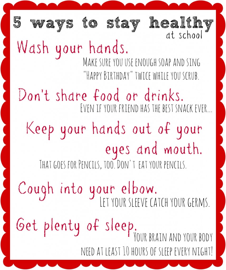 stay healthy