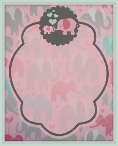 Lily's Baby Shower Invite