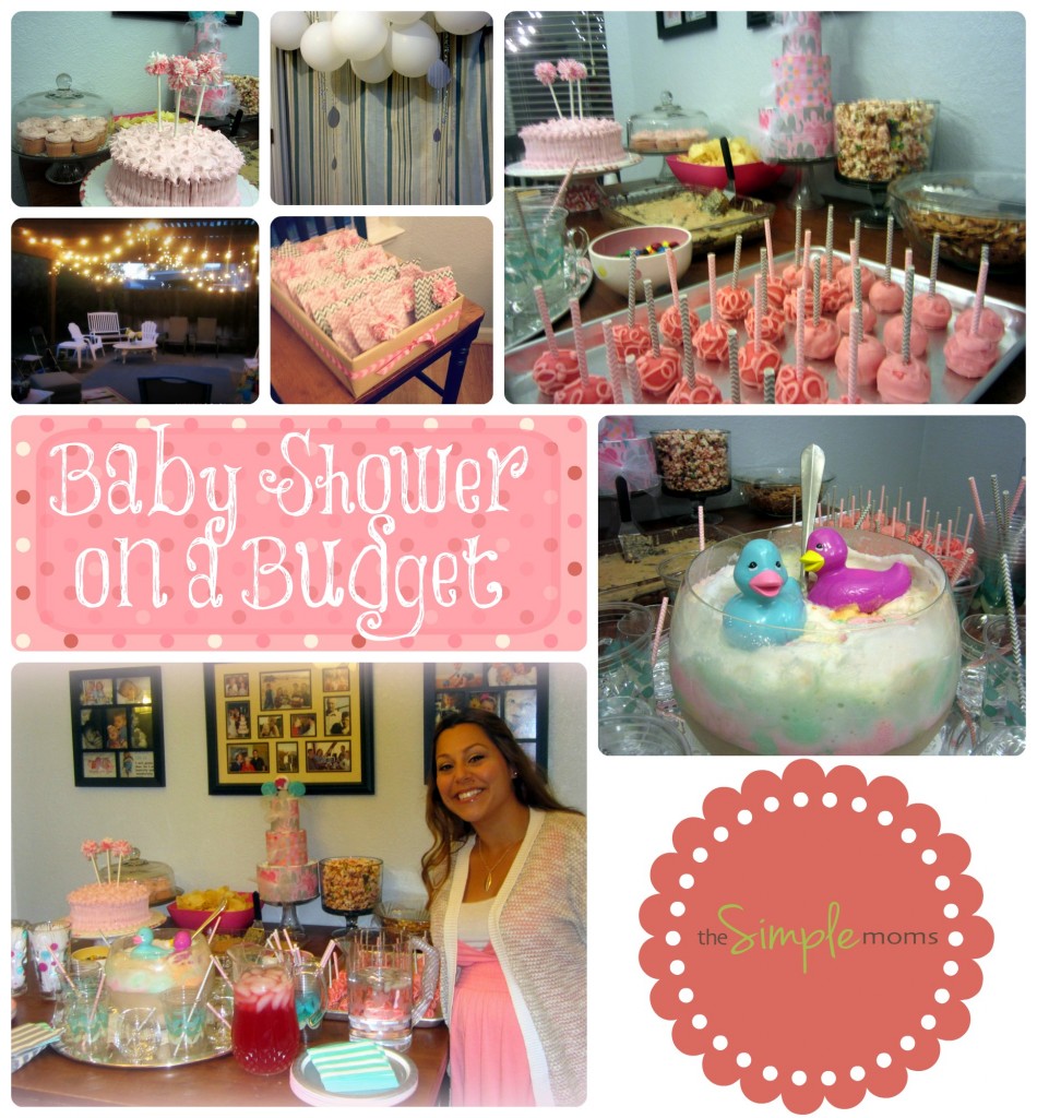 baby shower on a  budget