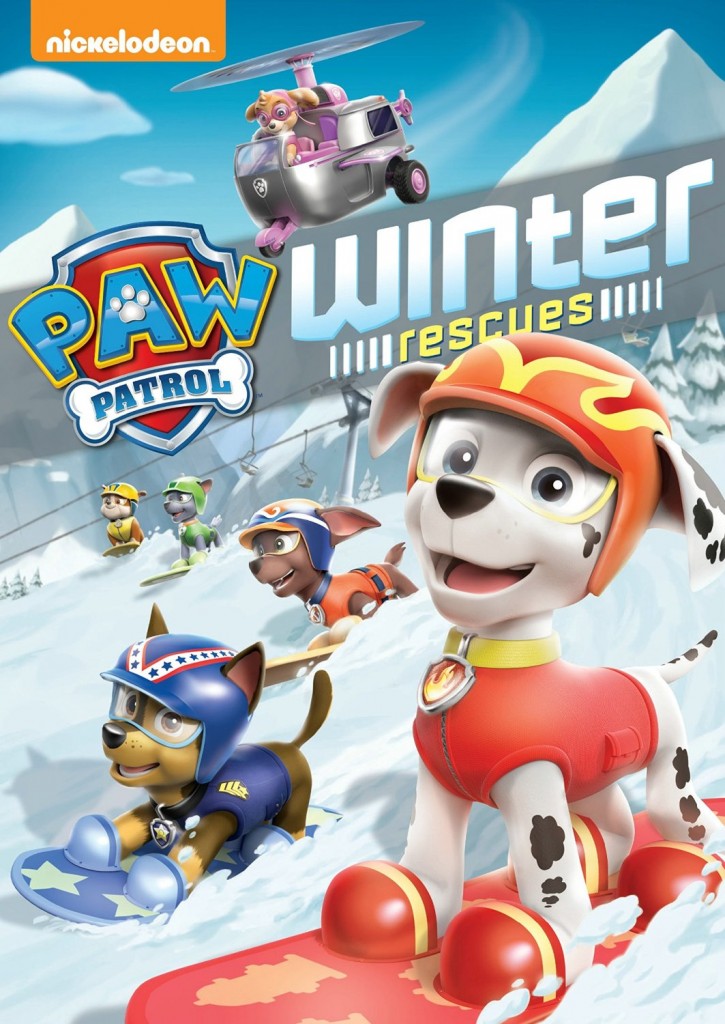 nickelodeon paw patrol winter rescues cover art