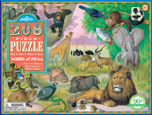 eeboo wildlife of africa puzzle