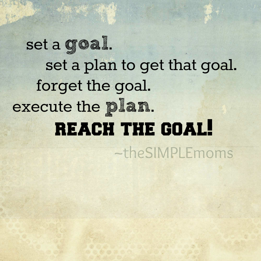 setting goals