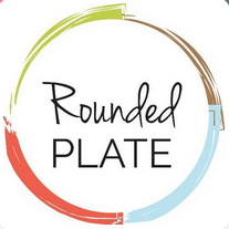 rounded plate