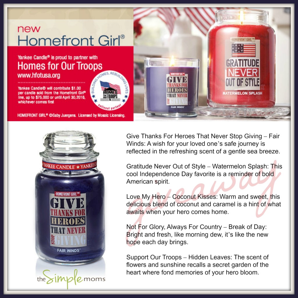 homefront girl yankee candle