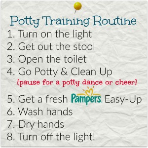 potty routine paper