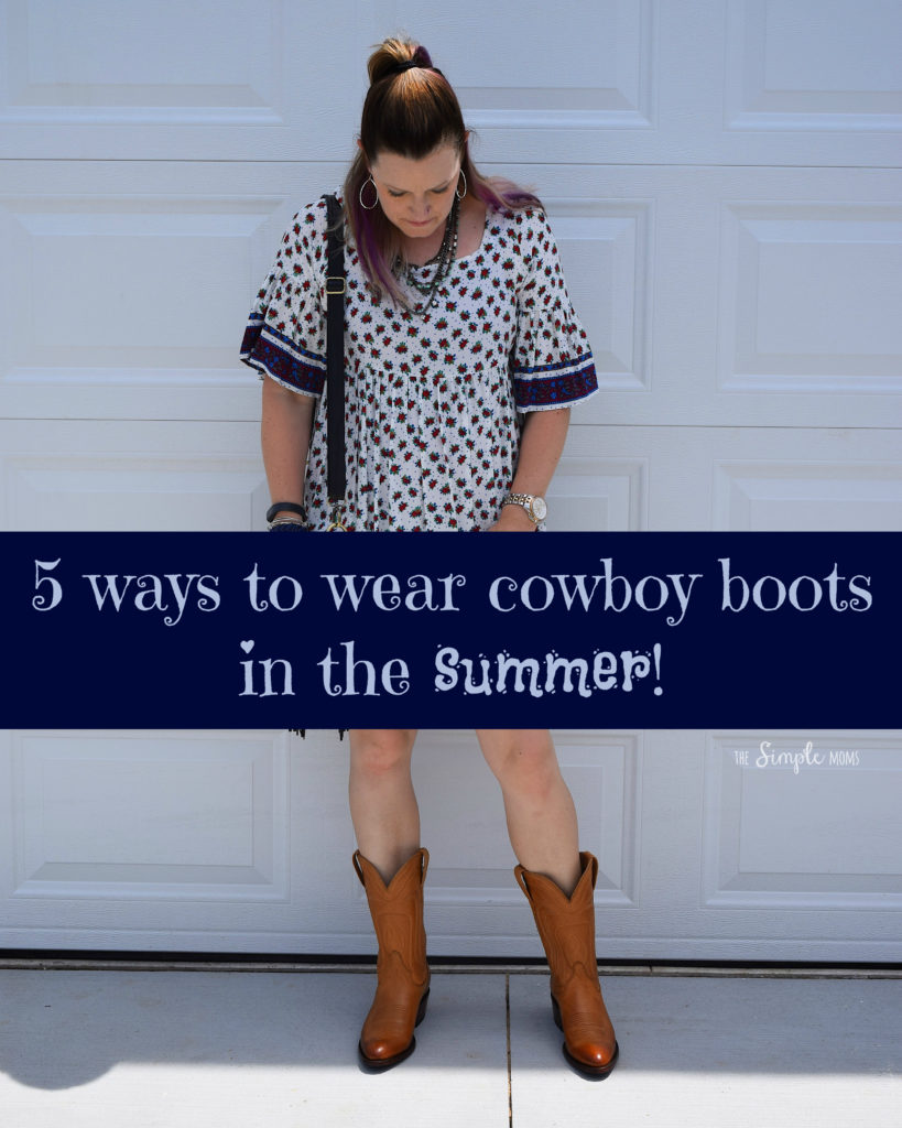 how to wear cowboy boots in summer, the real life way :: a #BMGMStyle ...