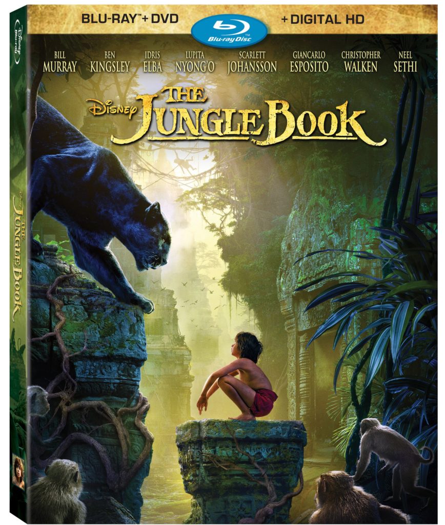Disney's The Jungle Book - Bluray Cover Art