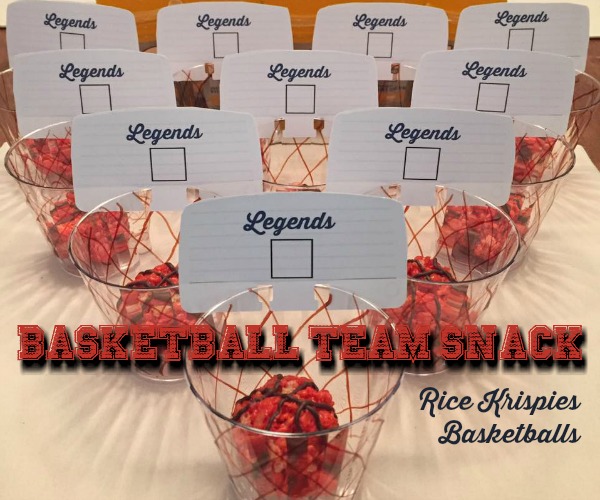 rice krispies basketballs