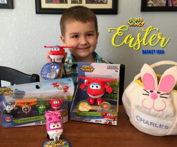 super wings easter basket idea