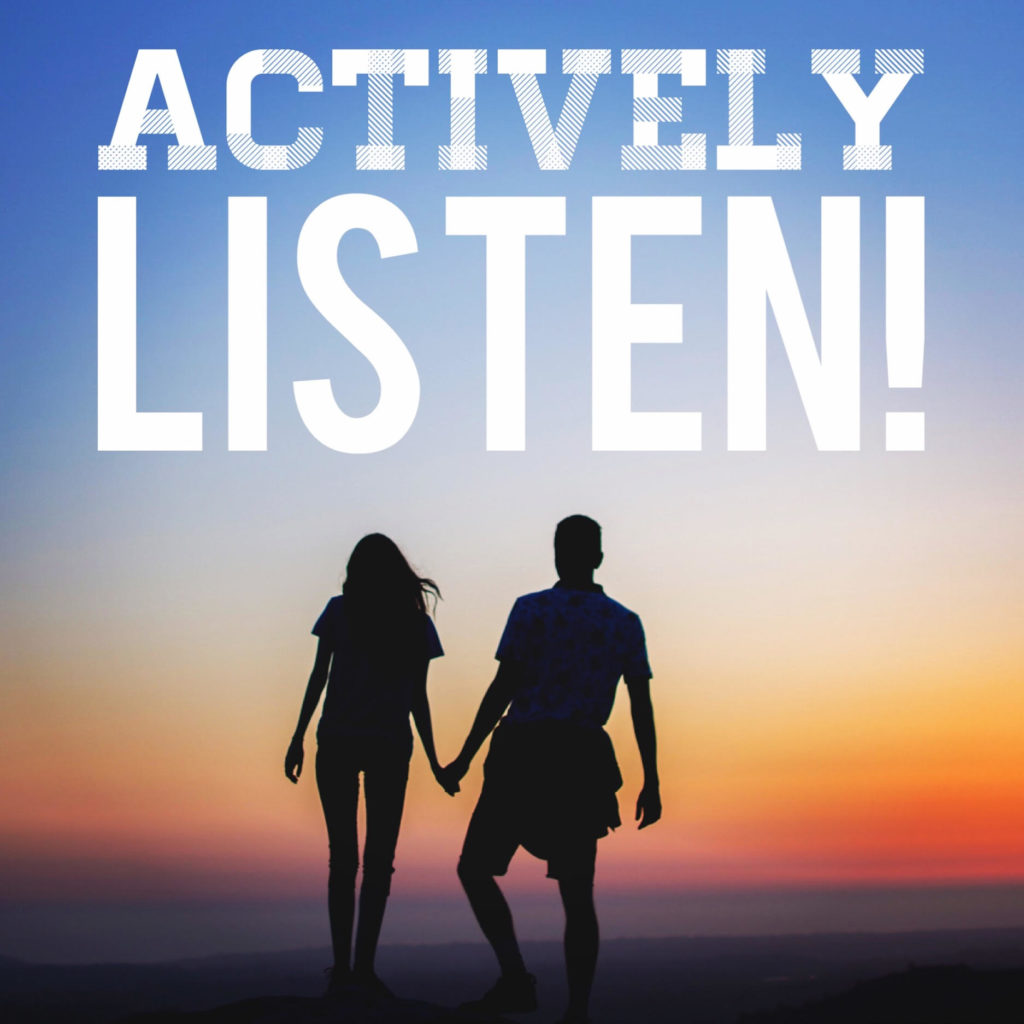 actively listen