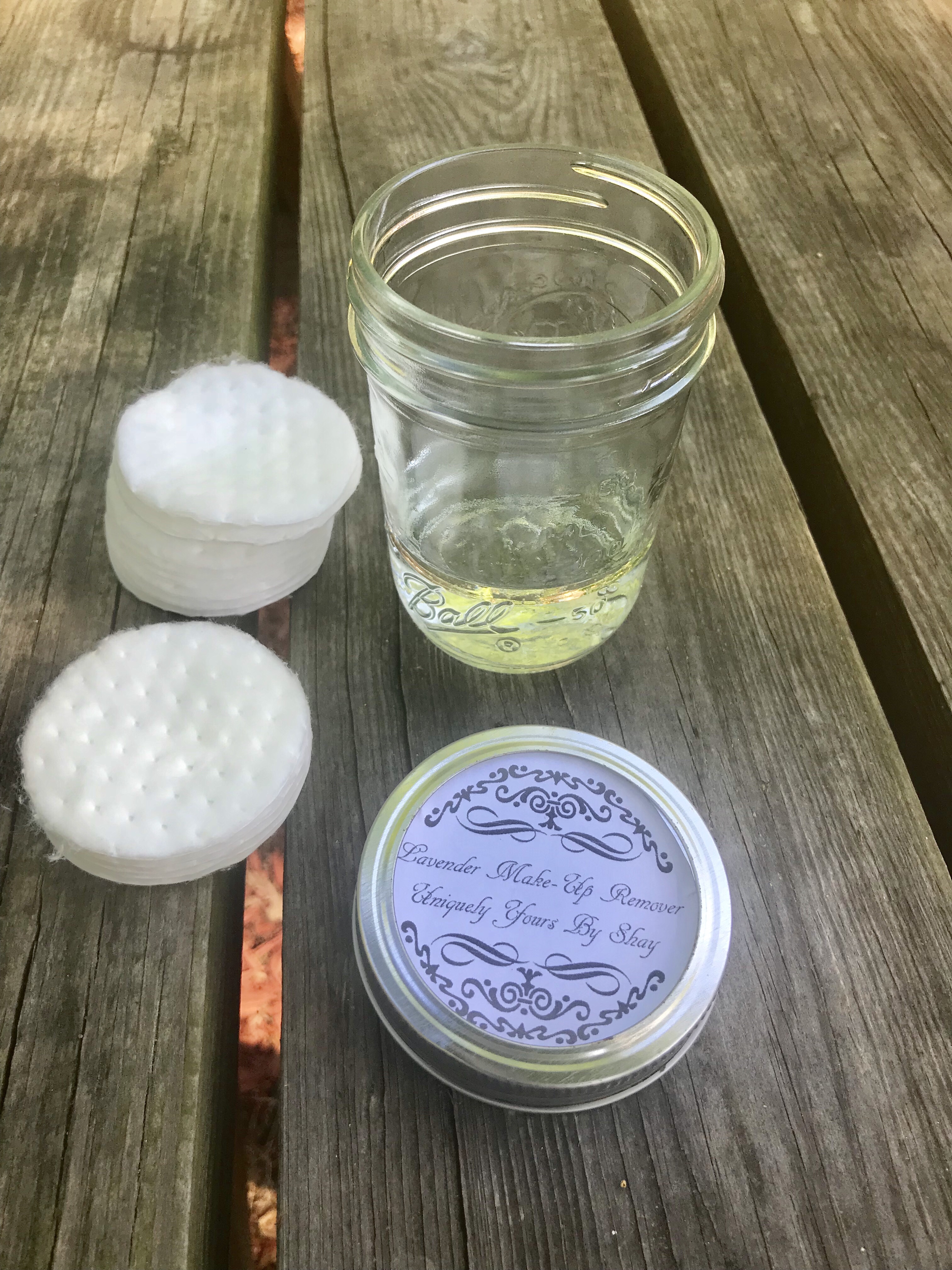 DIY Lavender Makeup remover