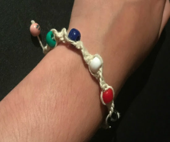 DIY Hemp Salvation Bracelet