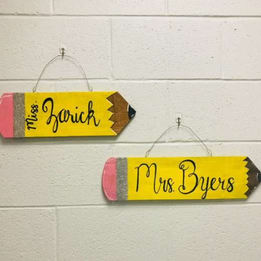 Teacher Door Hanger