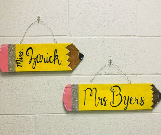 Teacher Door Hanger
