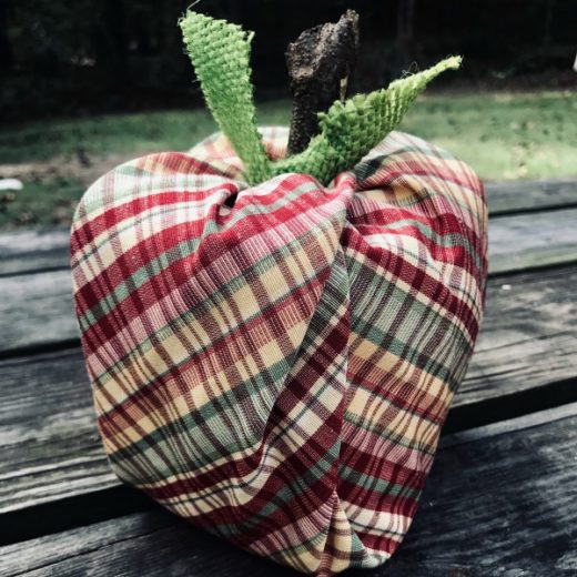 DIY Fabric Apple