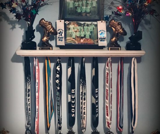 DIY Medal Hanger