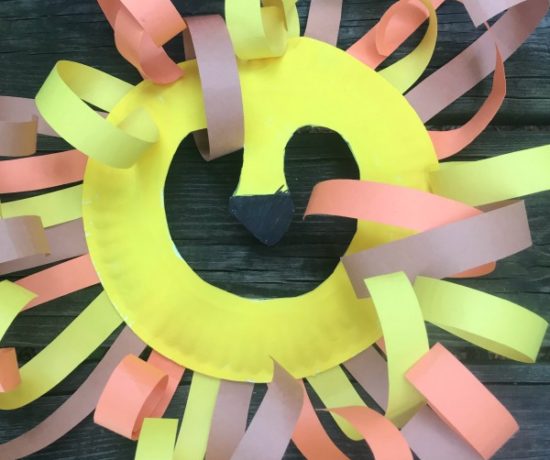 DIY Paper Plate Lion