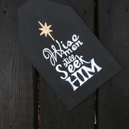 DIY Christmas Tag