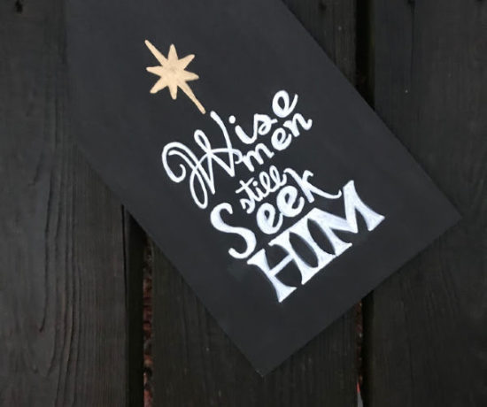 DIY Christmas Tag