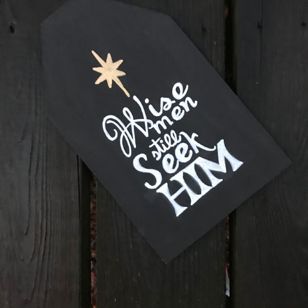 DIY Christmas Tag
